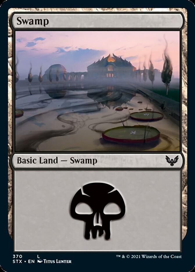 Swamp (#370) [Strixhaven: School of Mages] | Gate City Games LLC