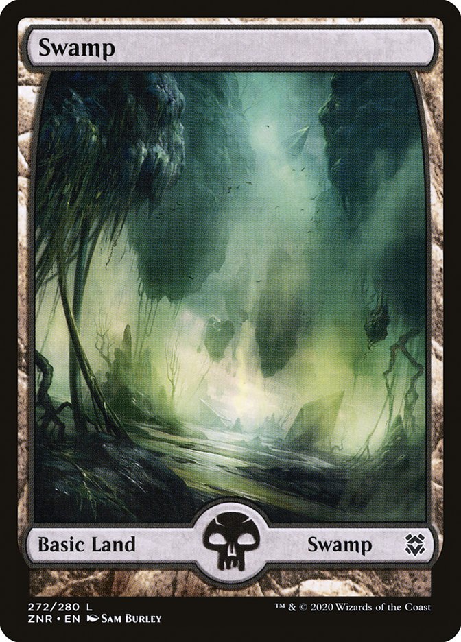 Swamp (272) [Zendikar Rising] | Gate City Games LLC