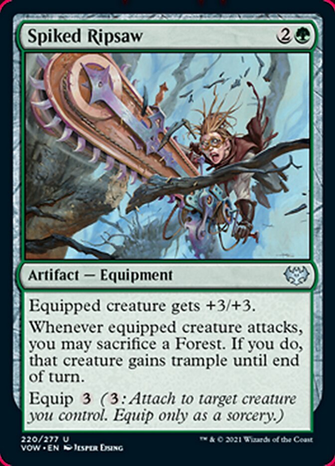 Spiked Ripsaw [Innistrad: Crimson Vow] | Gate City Games LLC