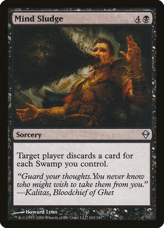 Mind Sludge [Zendikar] | Gate City Games LLC