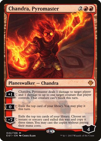 Chandra, Pyromaster [Archenemy: Nicol Bolas] | Gate City Games LLC