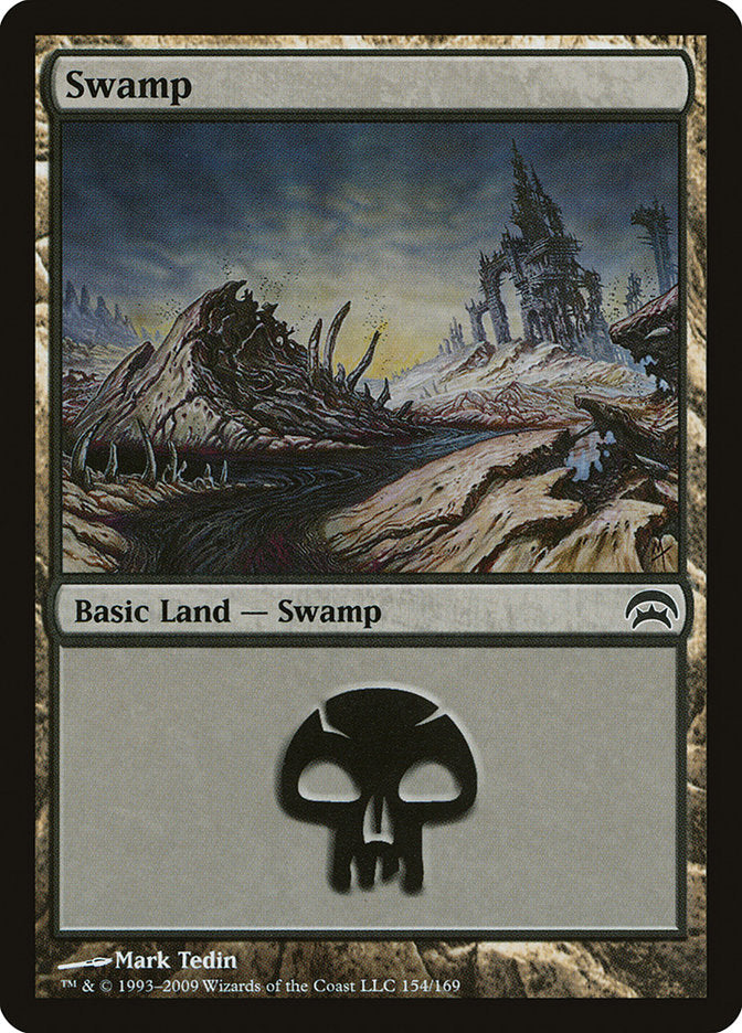 Swamp (154) [Planechase] | Gate City Games LLC