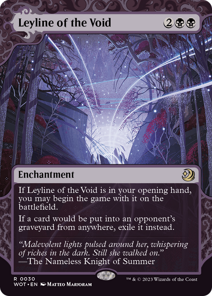 Leyline of the Void [Wilds of Eldraine: Enchanting Tales] | Gate City Games LLC