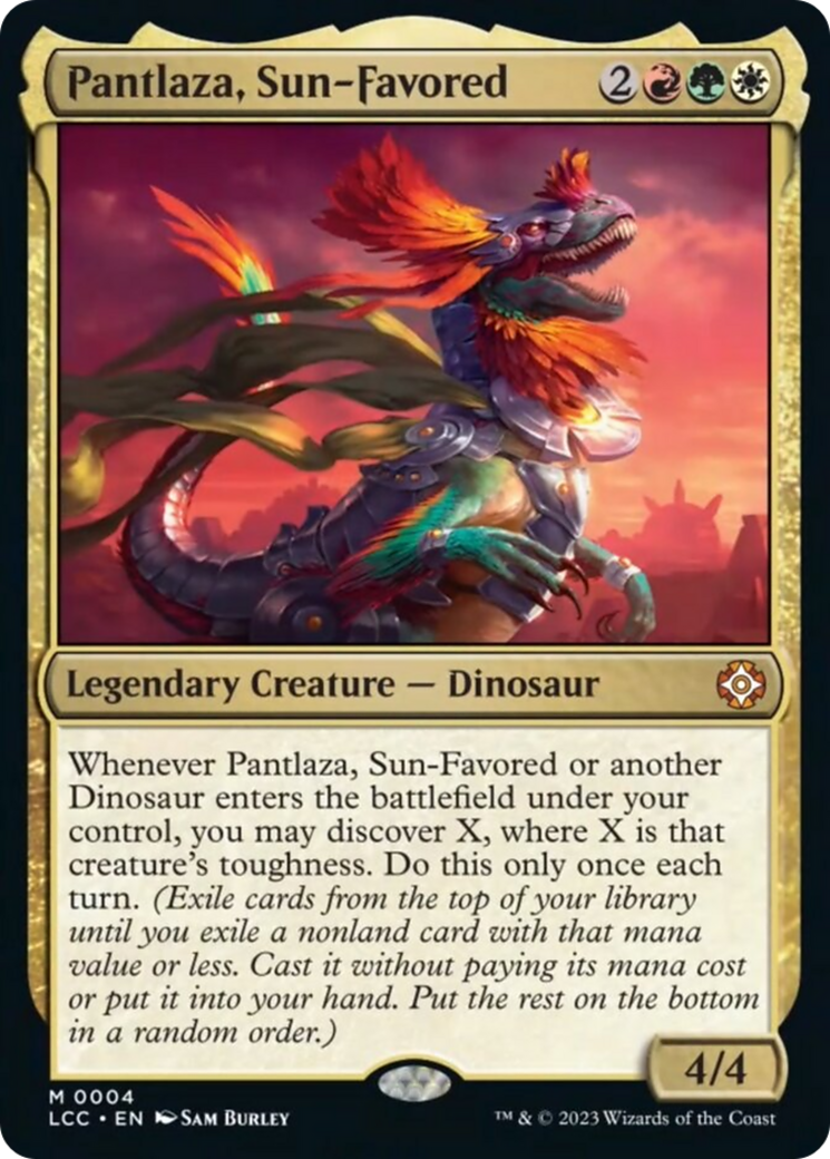 Pantlaza, Sun-Favored [The Lost Caverns of Ixalan Commander] | Gate City Games LLC