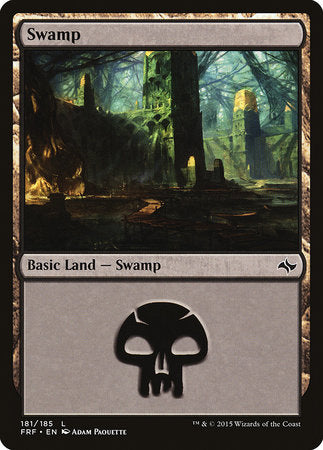 Swamp (181) [Fate Reforged] | Gate City Games LLC