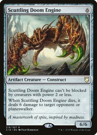 Scuttling Doom Engine [Commander 2018] | Gate City Games LLC