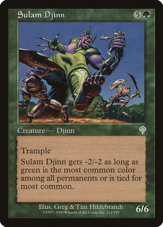 Sulam Djinn [Invasion] | Gate City Games LLC
