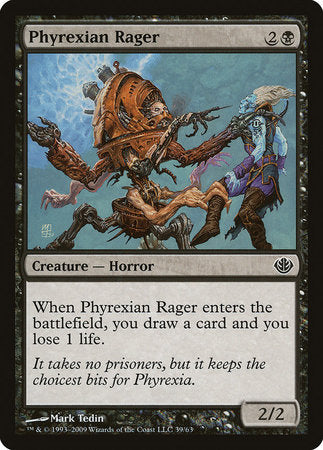 Phyrexian Rager [Duel Decks: Garruk vs. Liliana] | Gate City Games LLC