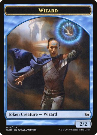 Wizard Token [War of the Spark Tokens] | Gate City Games LLC