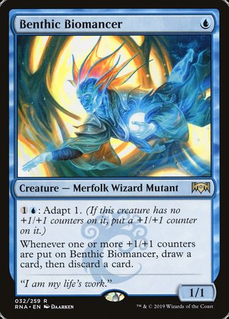 Benthic Biomancer [Ravnica Allegiance] | Gate City Games LLC