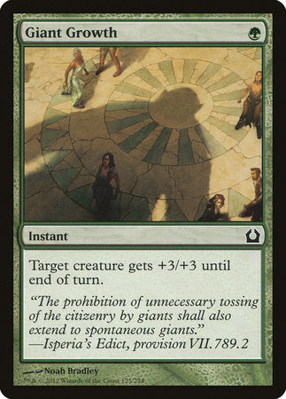 Giant Growth [Return to Ravnica] | Gate City Games LLC