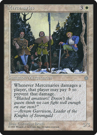 Mercenaries [Ice Age] | Gate City Games LLC