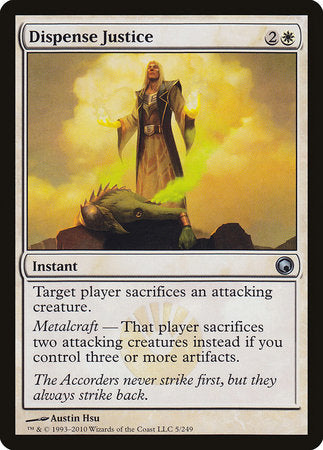 Dispense Justice [Scars of Mirrodin] | Gate City Games LLC
