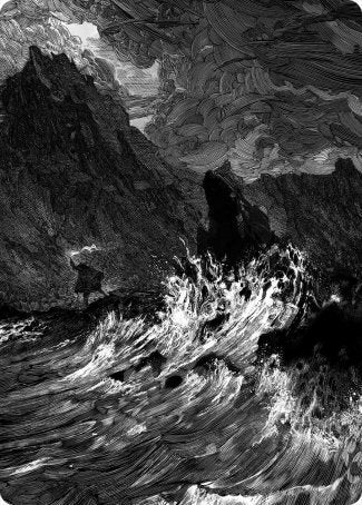 Island Art Card [Innistrad: Midnight Hunt Art Series] | Gate City Games LLC
