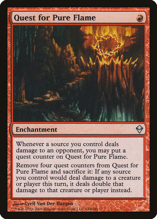 Quest for Pure Flame [Zendikar] | Gate City Games LLC