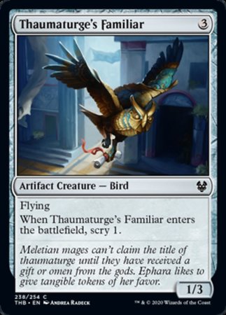 Thaumaturge's Familiar [Theros Beyond Death] | Gate City Games LLC