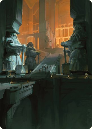 Mines of Moria Art Card [The Lord of the Rings: Tales of Middle-earth Art Series] | Gate City Games LLC