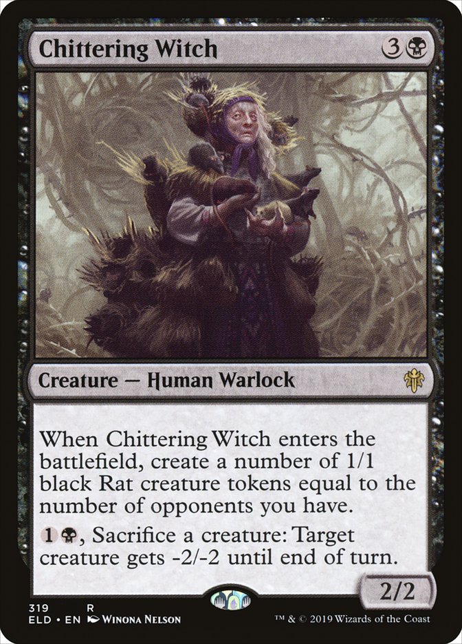 Chittering Witch [Throne of Eldraine] | Gate City Games LLC