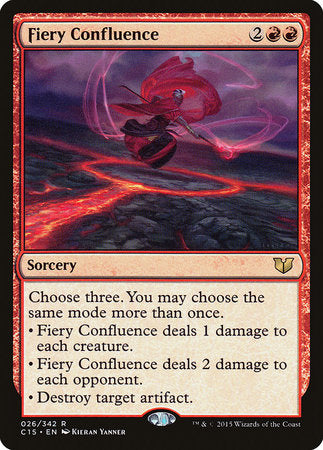 Fiery Confluence [Commander 2015] | Gate City Games LLC