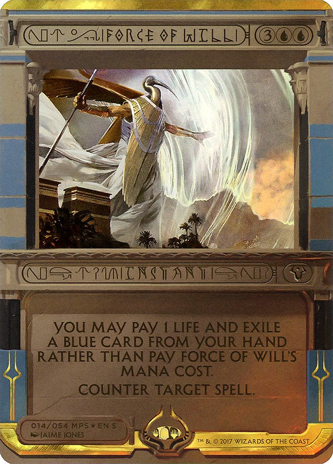 Force of Will (Invocation) [Amonkhet Invocations] | Gate City Games LLC
