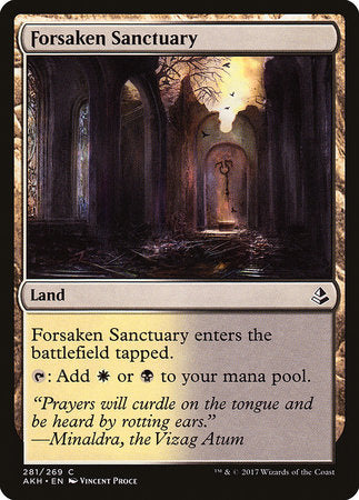 Forsaken Sanctuary [Amonkhet] | Gate City Games LLC