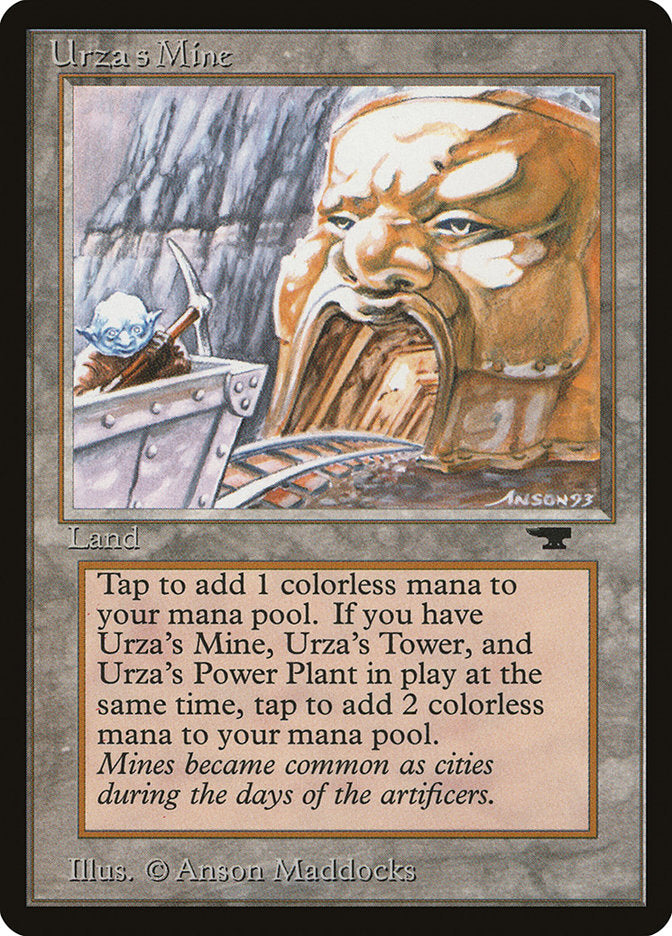 Urza's Mine (Mine Cart Entering Mouth) [Antiquities] | Gate City Games LLC