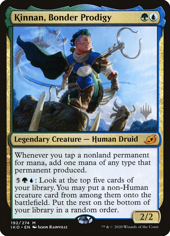 Kinnan, Bonder Prodigy (Promo Pack) [Ikoria: Lair of Behemoths Promos] | Gate City Games LLC