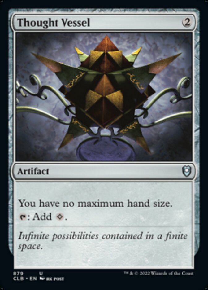 Thought Vessel [Commander Legends: Battle for Baldur's Gate] | Gate City Games LLC