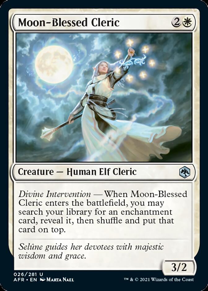 Moon-Blessed Cleric [Dungeons & Dragons: Adventures in the Forgotten Realms] | Gate City Games LLC