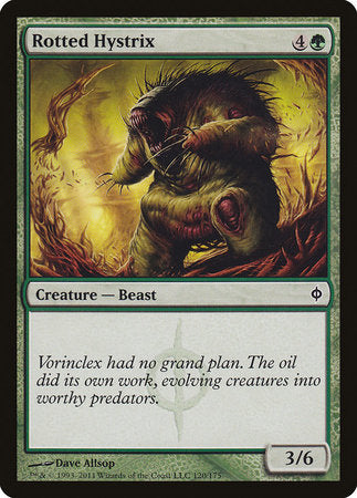 Rotted Hystrix [New Phyrexia] | Gate City Games LLC