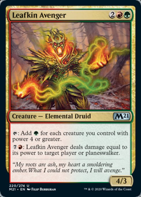 Leafkin Avenger [Core Set 2021] | Gate City Games LLC