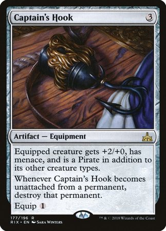 Captain's Hook [Rivals of Ixalan] | Gate City Games LLC