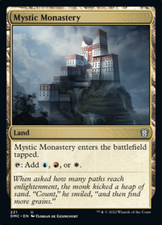 Mystic Monastery [Dominaria United Commander] | Gate City Games LLC