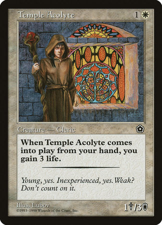 Temple Acolyte [Portal Second Age] | Gate City Games LLC