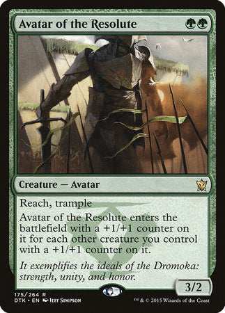 Avatar of the Resolute [Dragons of Tarkir] | Gate City Games LLC