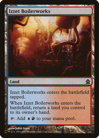 Izzet Boilerworks [Commander 2011] | Gate City Games LLC