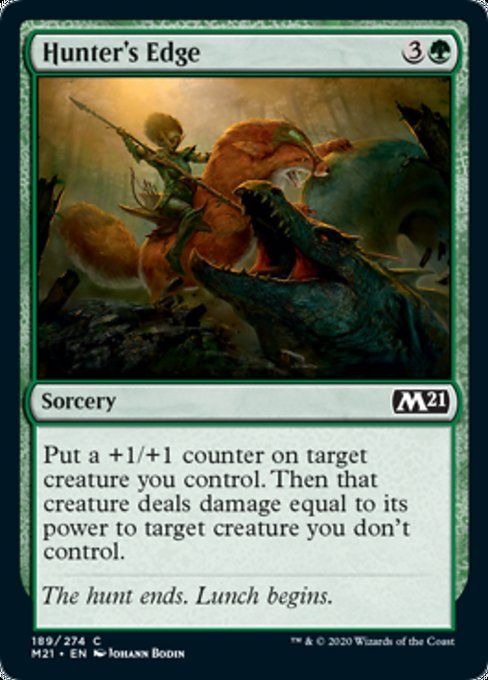 Hunter's Edge [Core Set 2021] | Gate City Games LLC