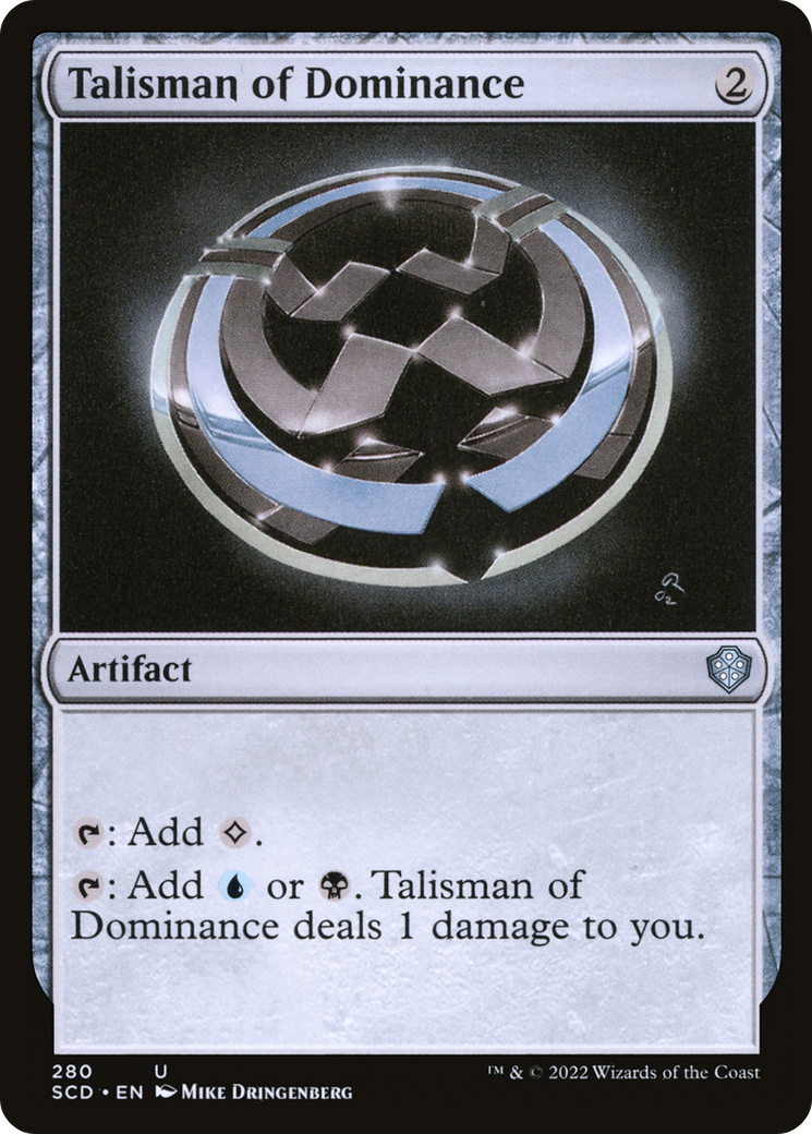 Talisman of Dominance [Starter Commander Decks] | Gate City Games LLC