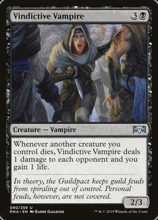 Vindictive Vampire [Ravnica Allegiance] | Gate City Games LLC