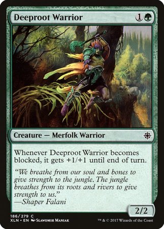 Deeproot Warrior [Ixalan] | Gate City Games LLC