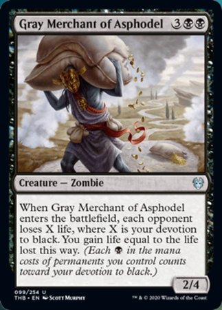 Gray Merchant of Asphodel [Theros Beyond Death] | Gate City Games LLC