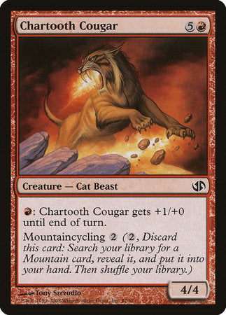 Chartooth Cougar [Duel Decks: Jace vs. Chandra] | Gate City Games LLC