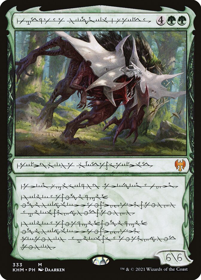 Vorinclex, Monstrous Raider (Phyrexian) [Kaldheim] | Gate City Games LLC