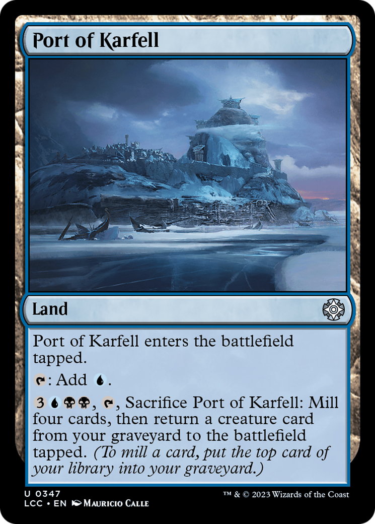 Port of Karfell [The Lost Caverns of Ixalan Commander] | Gate City Games LLC