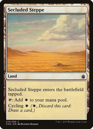 Secluded Steppe [Commander Anthology] | Gate City Games LLC