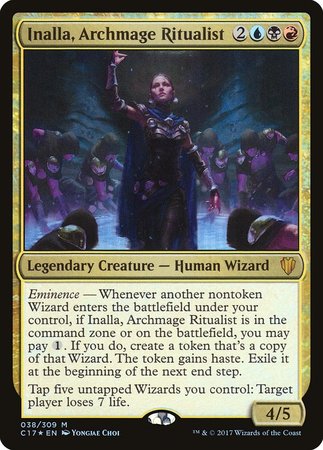 Inalla, Archmage Ritualist [Commander 2017] | Gate City Games LLC