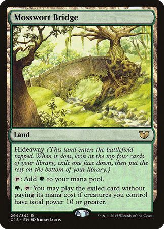 Mosswort Bridge [Commander 2015] | Gate City Games LLC