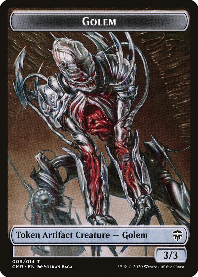 Copy (013) // Golem Token [Commander Legends Tokens] | Gate City Games LLC