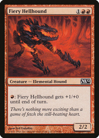 Fiery Hellhound [Magic 2012] | Gate City Games LLC