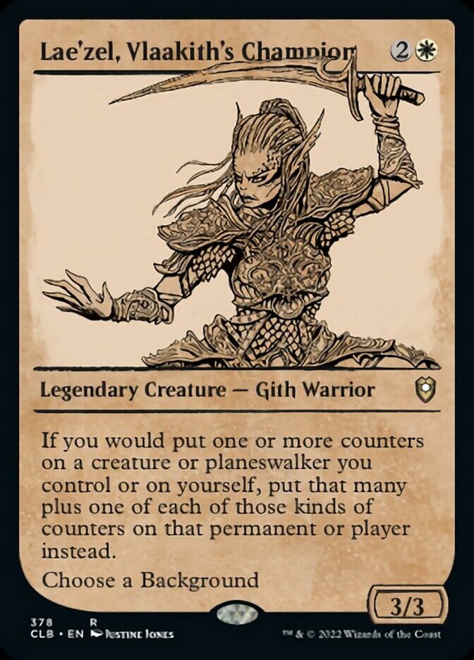 Lae'zel, Vlaakith's Champion (Showcase) [Commander Legends: Battle for Baldur's Gate] | Gate City Games LLC